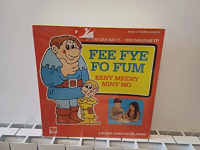 Pic Toys Vintage 1990 Fee Fye Fo Fum Eeny Meeny Miny Mo Board Game Sealed • £19.99