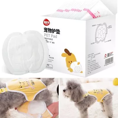 Pet Dog Pants Bitch Heat In Season Menstrual Sanitary Nappy Diaper Disposable • $14.89