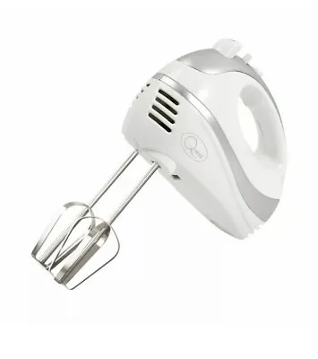 Quest 5 Speed White Hand Held Food Electric Whisk Blender Beater Mixer Turbo • £17.23