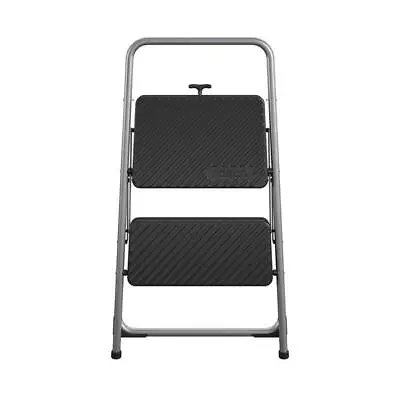 COSCO 2-Step Household Folding Step Stool ANSI Type 3 In Platinum • $45.51