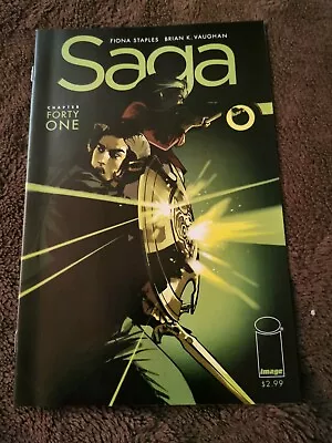 Saga # 41 Nm 2016 Scarce Dark Error Printing Cover Variant !  Image Comics  • £1.50