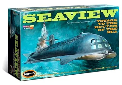 Voyage To The Bottom Of The Sea MOVIE Seaview 1:128 Model Kit SEALED186MB10 • $124.99