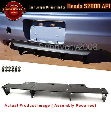 Rear Bumper Winglet Canards Spoiler Diffuser Fins For 99-03 Honda S2000 AP1 • $59.98