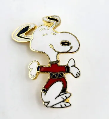 United Features Signed Vintage 1970's Snoopy Peanuts Pin Brooch Aviva Taiwan • $10.99