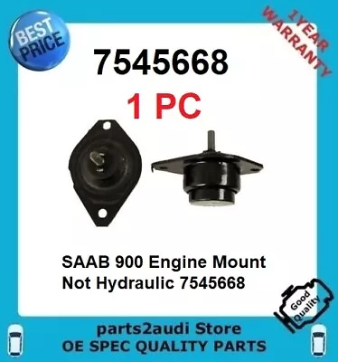 NEW SAAB 900 Engine Mount Not Hydraulic 7545668 • $45.49