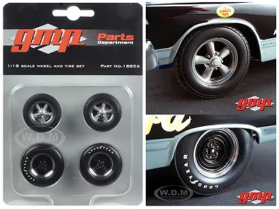 Wheels & Tires Set Of 4  1967 Ford Fairlane 427r Hubert Platt  1/18 Gmp 18856 • $24.99