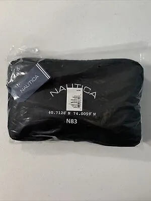 Brand New Nautica Packable Backpack / Pouch Black Portable Lightweight Zippered • $39.33