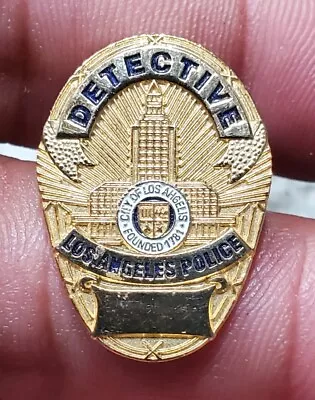 Vintage Obsolete Los Angeles Police Department Detective Pin • $49.99