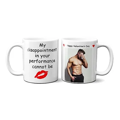 $23.95 • Buy Funny Love Mug Valentine's Day Gift For Him Or Her Disappointment
