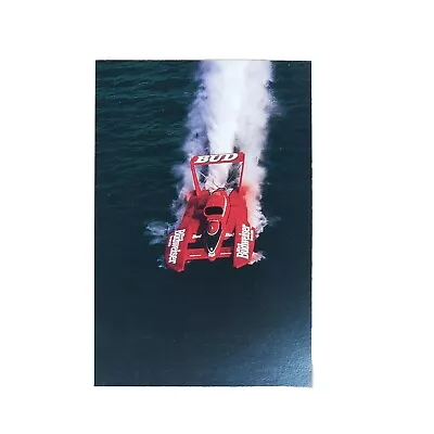 Miss Budweiser Hydroplane Racing Hanauer Bernie Little Print 1993 Postcard  • $19.99