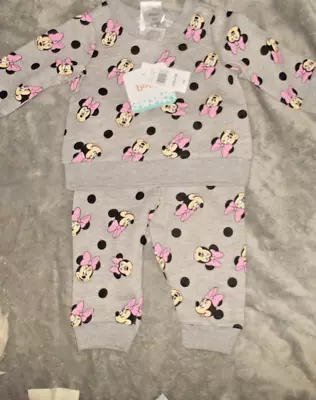 NWT Disney Baby 2 Piece Set Top & Pants Minnie Mouse 0-3 Months Item #10 • $20