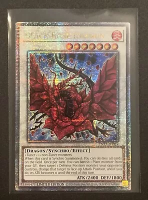 Black Rose Dragon - TN23-EN014 - Quarter Century Secret Rare - YuGiOh TCG • £5.35