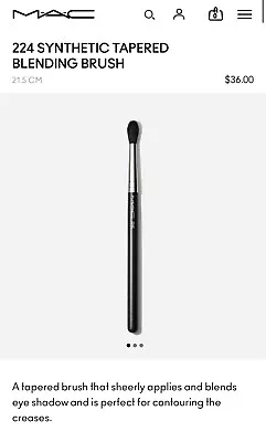 MAC Cosmetics #224 Brush - NEW • $28