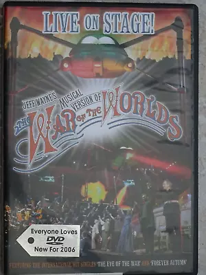 'The War Of The Worlds Live On Stage' DVD • £6.49