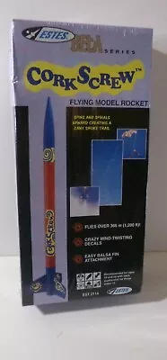 Estes CORKSCREW Model Rocket Kit. Flies To Over 1200'. See Photos For Details • $29.99