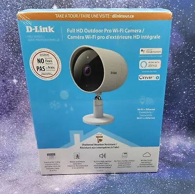 D-link PRO Full HD Outdoor Wi-Fi Camera (DCS-8302LH) WIFI GOOGLE ALEXA OnVif NEW • $69.54