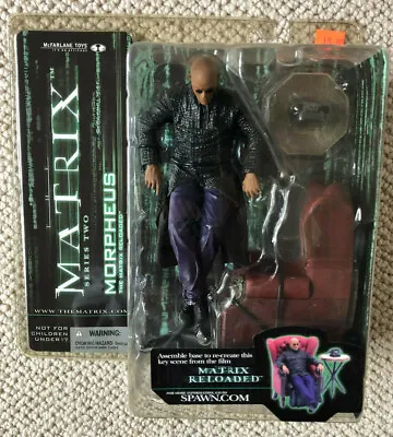 New! Morpheus Chair The Matrix Reloaded (Series 2) McFarlane Toys Action Figure • $149