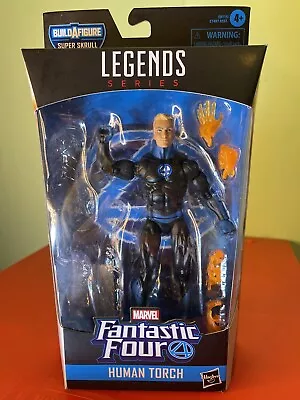 Hasbro Marvel Legends Fantastic Four Human Torch NO Super Skrull BAF Piece • $26.98