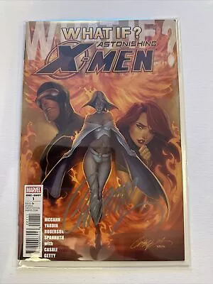 What If? Astonishing X-Men #1 Signed By J. Scott Campbell 2010 W/COA MINT SEALED • £39.95