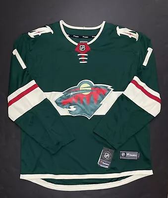 $59.99 • Buy Fanatics Zach Parise Mens Size 2XL Minnesota Wild NHL Ice Hockey Jersey Official