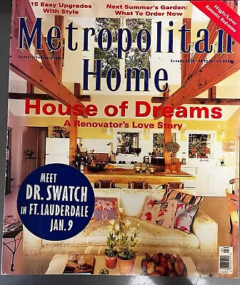 METROPOLITAN HOME Magazine ~ January/February 1993 • $16.98