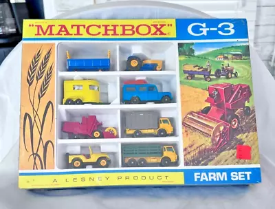 Matchbox G3 Farm Set In Original Cellophane • $110.50