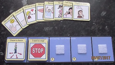 Making Good Choices Visual Strips ~  Cards & Boards ~ Autism ~ASD~SEN~ Schools • £3.49