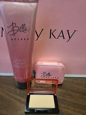 Mary Kay Bella Belara Fragrance Solid With Pink Case & Shower Gelsee Pic • $40