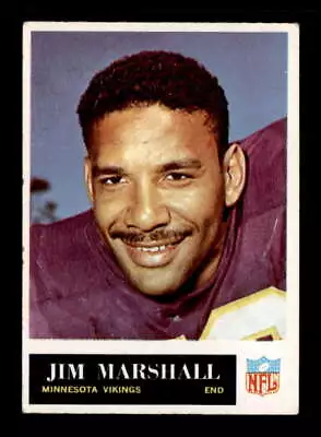 1965 Philadelphia #107 Jim Marshall   EX X2970628 • $3.75