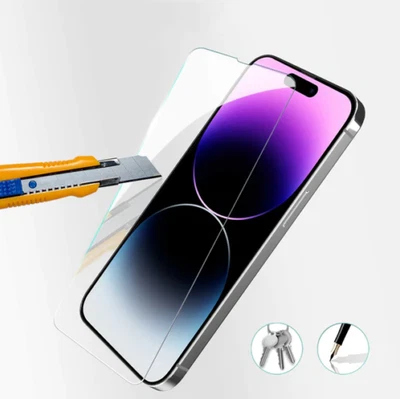 $3.99 • Buy 2x Strong Tempered Glass Screen Protector For IPhone 14 13 12 11 Pro XS Max XR