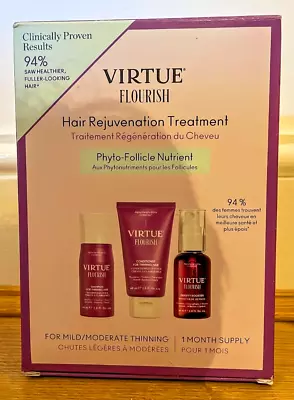 Virtue Flourish Nightly Intensive Hair Rejuvenation Treatment (3 X 60ml) • £40