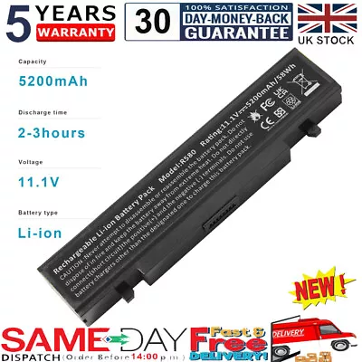 6 Cell Battery For Samsung R440 R478 R540 R538 R730 Q430 Q318 R580 R780 R439 • £15.99