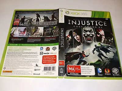 Injustice Gods Among Us (xbox 360 Game Ma15+) • $6.92
