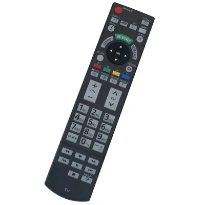 $10.18 • Buy New Replace Remote For Panasonic TV TC-P65ST50 TC-L42ET5 TC-P65VT50 TC-L55DT50