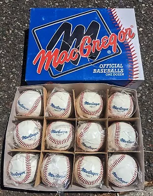 Macgregor Official Little League Baseballs 76C1 Dozen Box  • $64.99