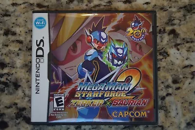 Mega Man Star Force 2: Zerker X Saurian (Nintendo DS) - Complete - Tested • $79.95