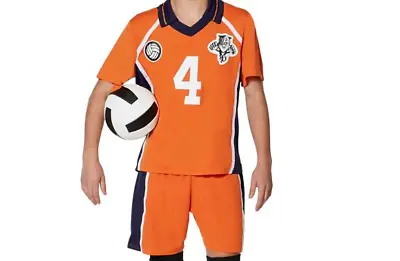Adult Orange Volleyball Uniform Sports Costume Cosplay Adult Size Medium NEW • $29.88