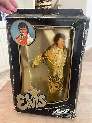 Vintage Elvis Doll- Graceland 1984 In Original Box • $25.99