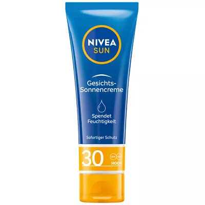 Nivea Sun Gesichtssonnencreme Immediate Protection And Care SPF 30 50ml • $27.19