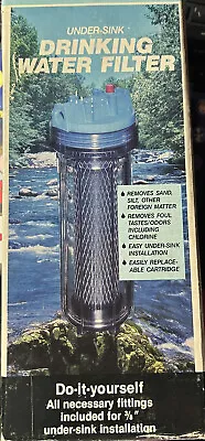 Vintage ACE Hardware Sink Counter Sediment Drinking Water Filter Sys NIB USA • $29.50