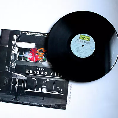 Original 1972 The Velvet Underground Live At Max's Kansas City Lp Ex+ • $99.99