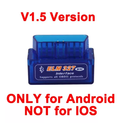 ELM327 OBD2 Code Scanner Bluetooth Adapter V1.5 Diagnostic Interface For Android • £7.99