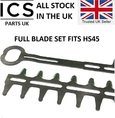 £53.57 • Buy 18  Blades Set Fits STIHL HS45 Hedgetrimmer Hedge Cutter NEW ICS PART F85