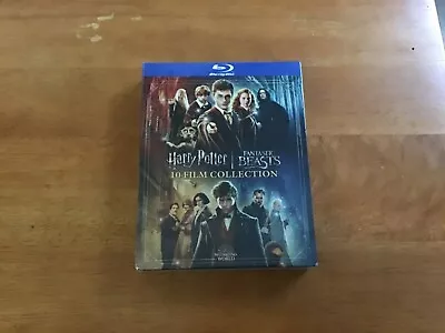 Harry Potter -Fantastic Beasts - (10-film Box Set Collection) Blu-ray - NEW • $37.99