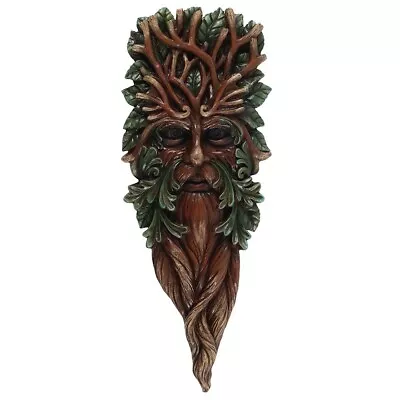 Large Green Man Pagan God Wall Plaque Man Of The Woods • £22.99