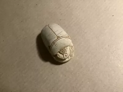 Cool Vintage Scarab! Possibly Marble…2 1/2 Inches…beige/tan Color • £22.37