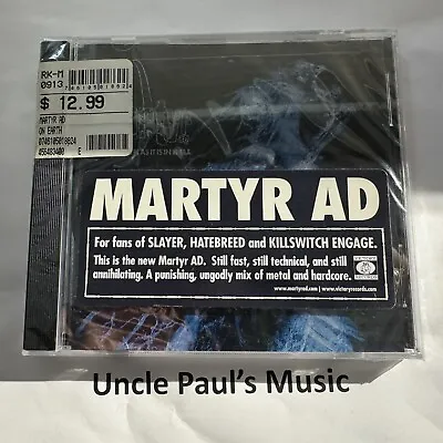 On Earth As It Is In Hell By Martyr AD (CD 2004) New / Sealed • $11