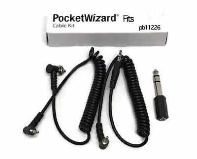 Pocket Wizard Cable Kit Will Fit Set Radio Flash Trigger Sync Cable Pb11226 • $13.99