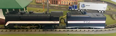 O Scale MTH Rail King WABASH 4-6-4 Hudson Steam Locomotive W/ Whistle • $249.99