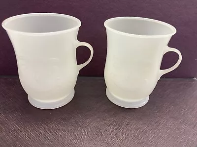 1980s Kool-Aid Man White Smiling Mug Cups Vintage Retro Lot Of 2 • $9.59